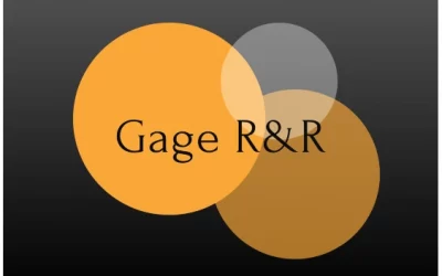 5 puntos elementales para entender un estudio gage R&R